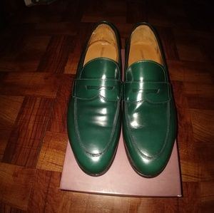 New Green Italian Leonardo Principi loafer